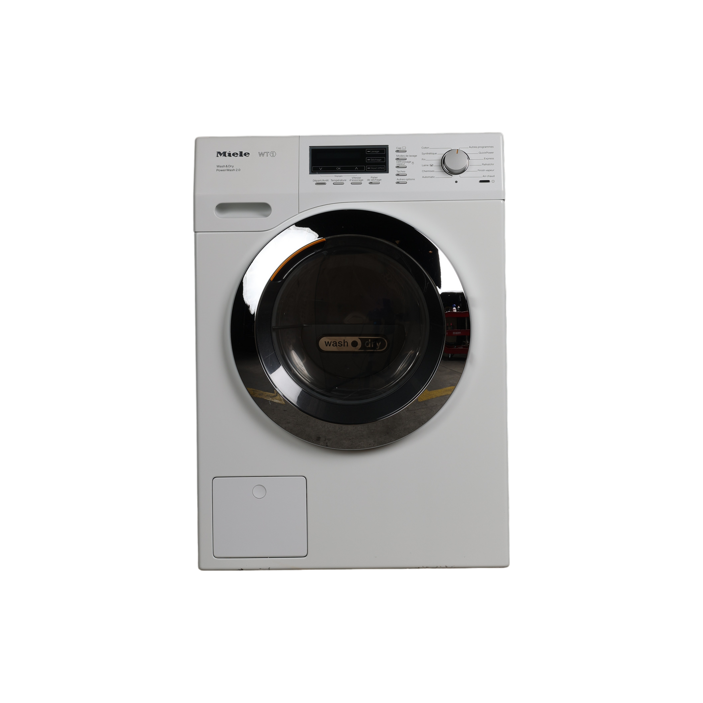 Lave-Linge Sechant 7 kg Reconditionné MIELE WTF 130 WPM : vue de face