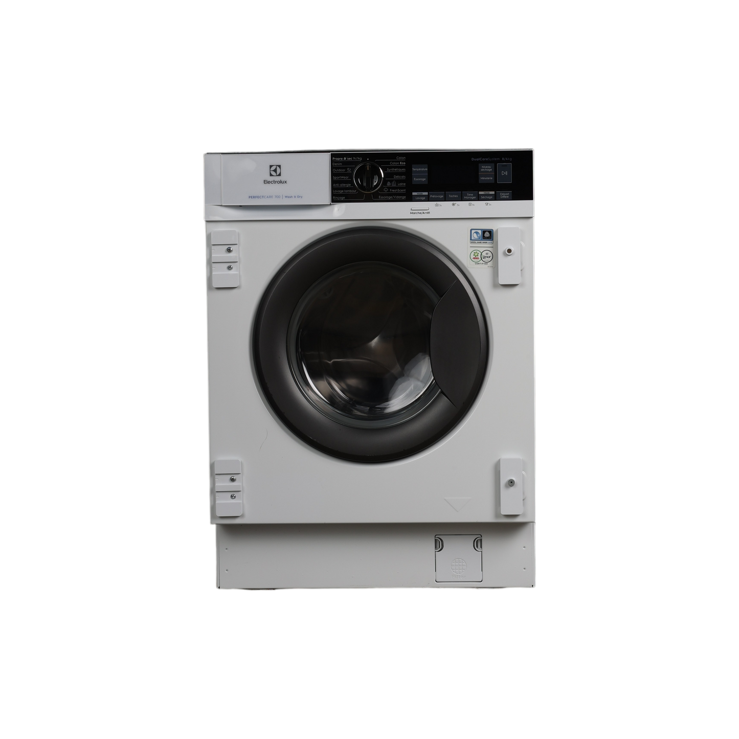 Lave-Linge Sechant 8 kg Reconditionné ELECTROLUX EW7W1684BI 2020 : vue de face