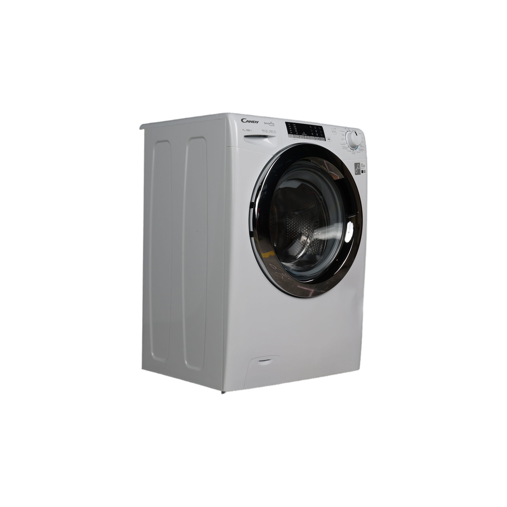 Lave-Linge Hublot 9 kg Reconditionné CANDY CSO 596TWMC/1-S : vue du côté gauche