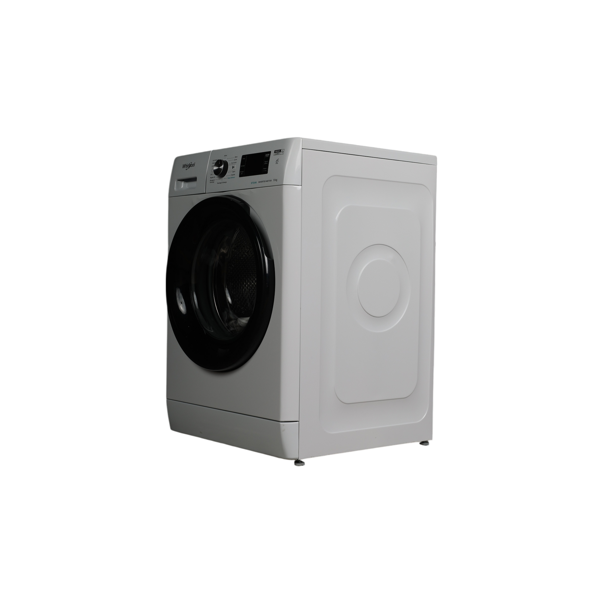 Lave-Linge Hublot 9 kg Reconditionné WHIRLPOOL FFBB9489BVFR : vue du côté droit