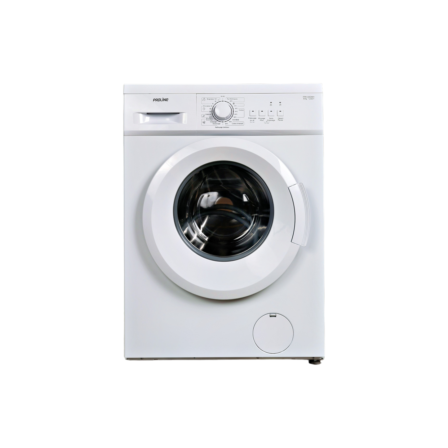 Lave-Linge Hublot 6 kg Reconditionné PROLINE FP6120DWH : vue de face