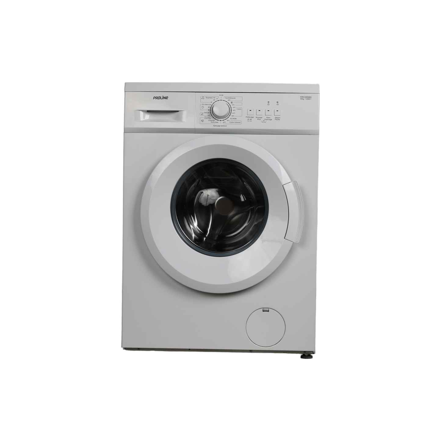 Lave-Linge Hublot 6 kg Reconditionné PROLINE FP6120DWH : vue de face