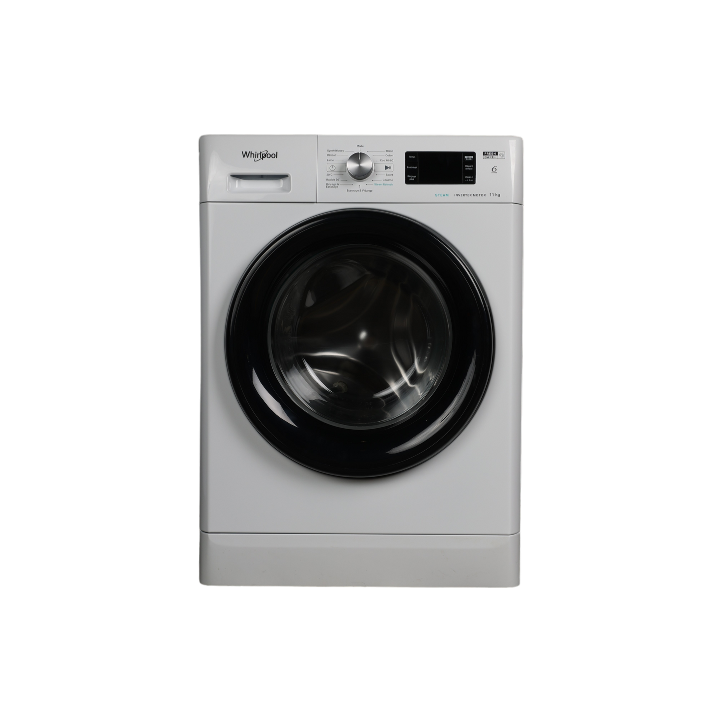 Lave-Linge Hublot 11 kg Reconditionné WHIRLPOOL FFBD11469BVFR : vue de face