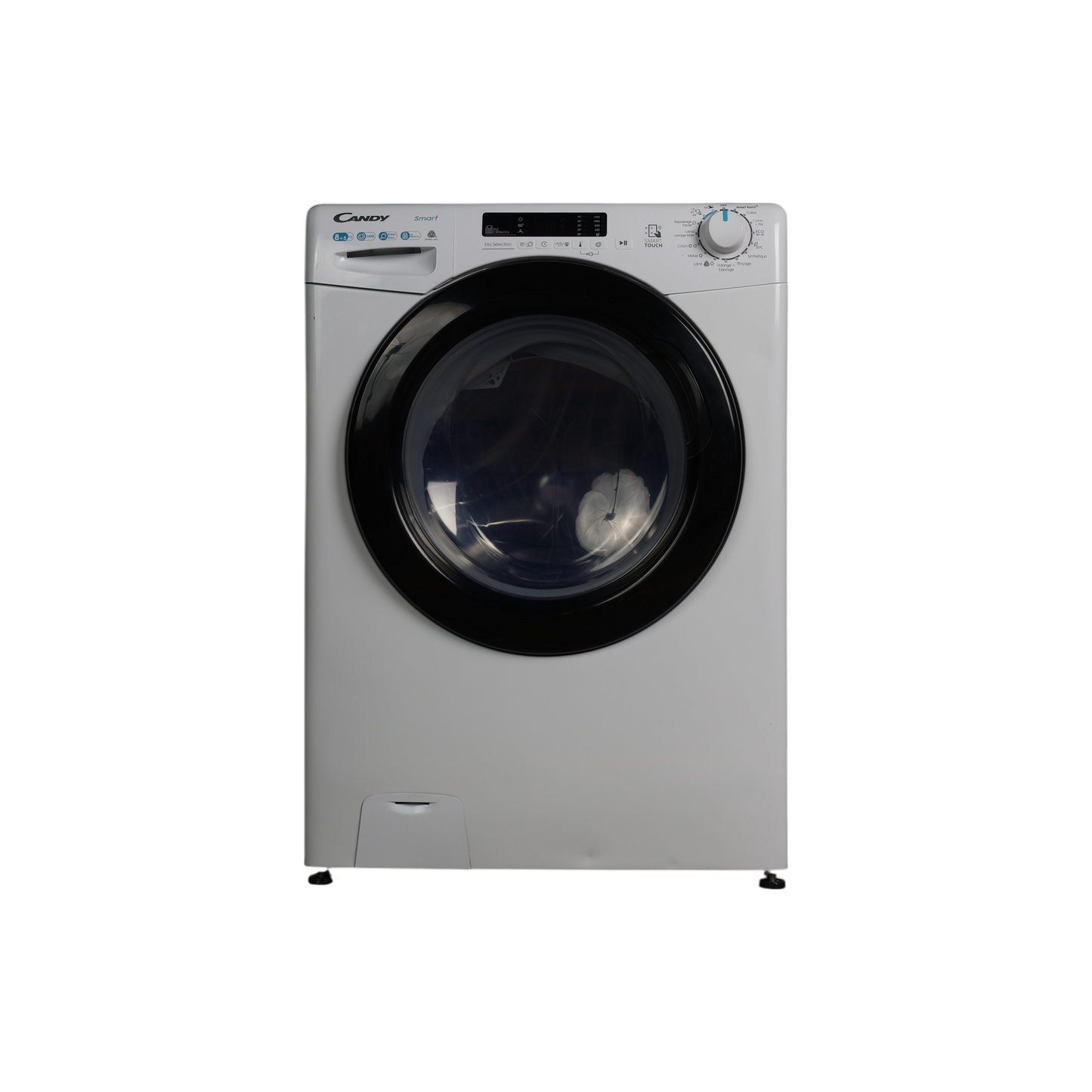 Lave-Linge Sechant 8 kg Reconditionné CANDY CSWS4852DWB4-47 : vue de face