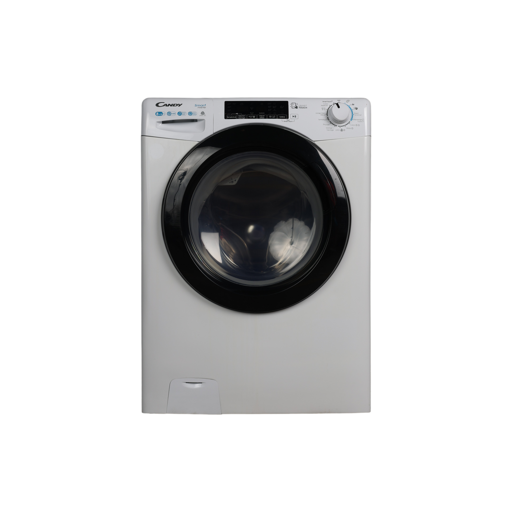 Lave-Linge Sechant 8 kg Reconditionné CANDY CSWS485TWMBE-47 : vue de face