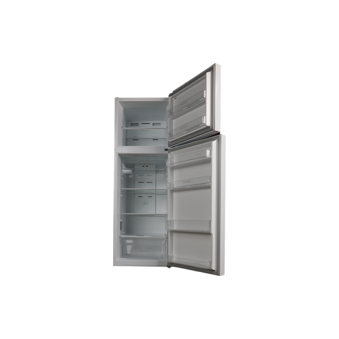 Réfrigérateur Avec Congélateur 318 L Reconditionné THOMSON THD315NFWH : vue de l'intérieur