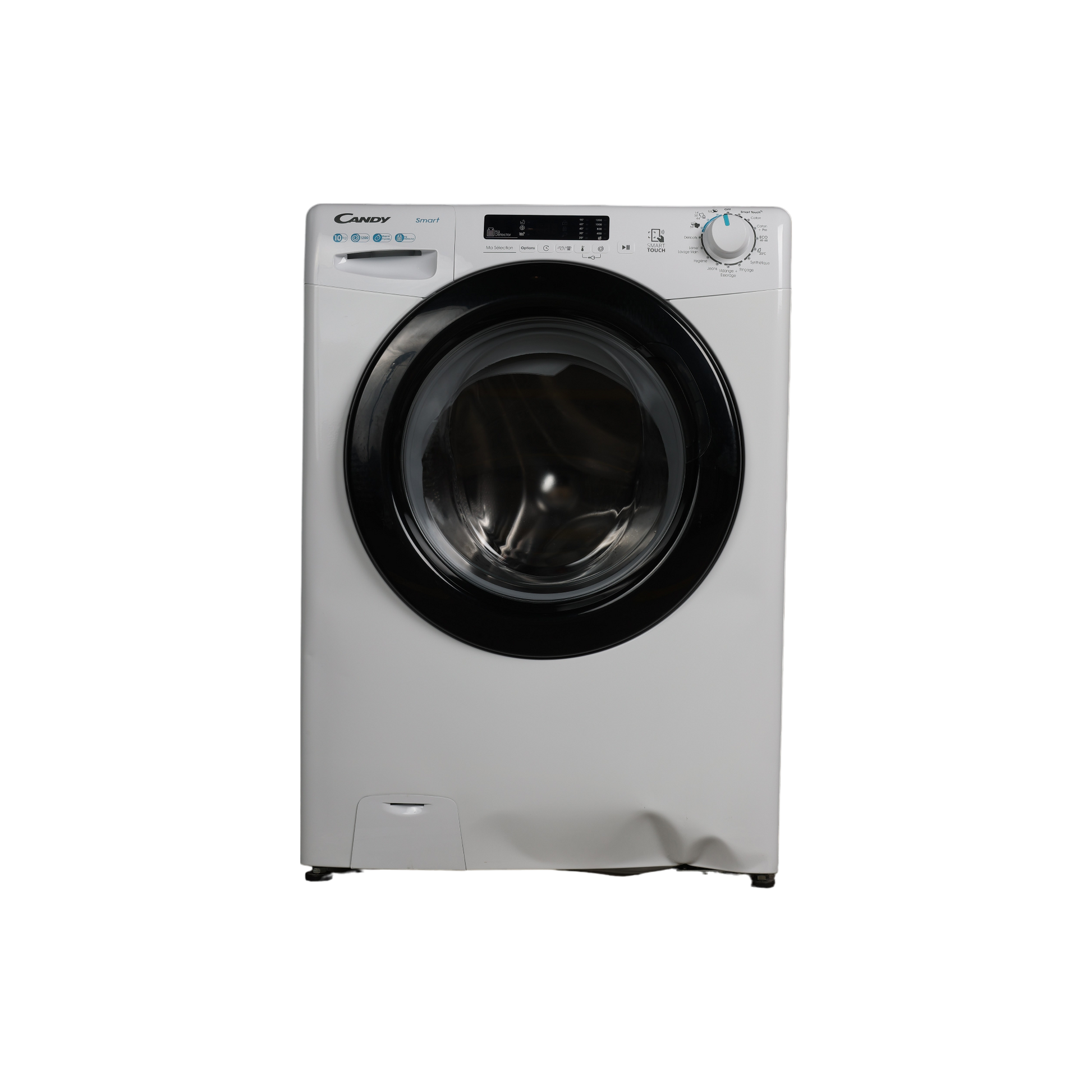 Lave-Linge Hublot 10 kg Reconditionné CANDY CS12102DWB4/1-47 : vue de face