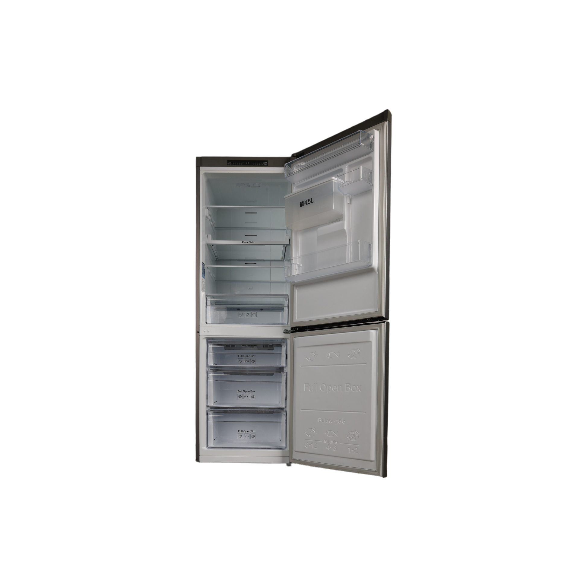Réfrigérateur Avec Congélateur 288 L Reconditionné SAMSUNG RB29HWR3DSA : vue de l'intérieur