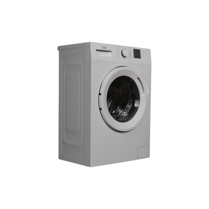 Lave-Linge Hublot 6 kg Reconditionné BEKO DWTV6621XW1W : vue du côté gauche