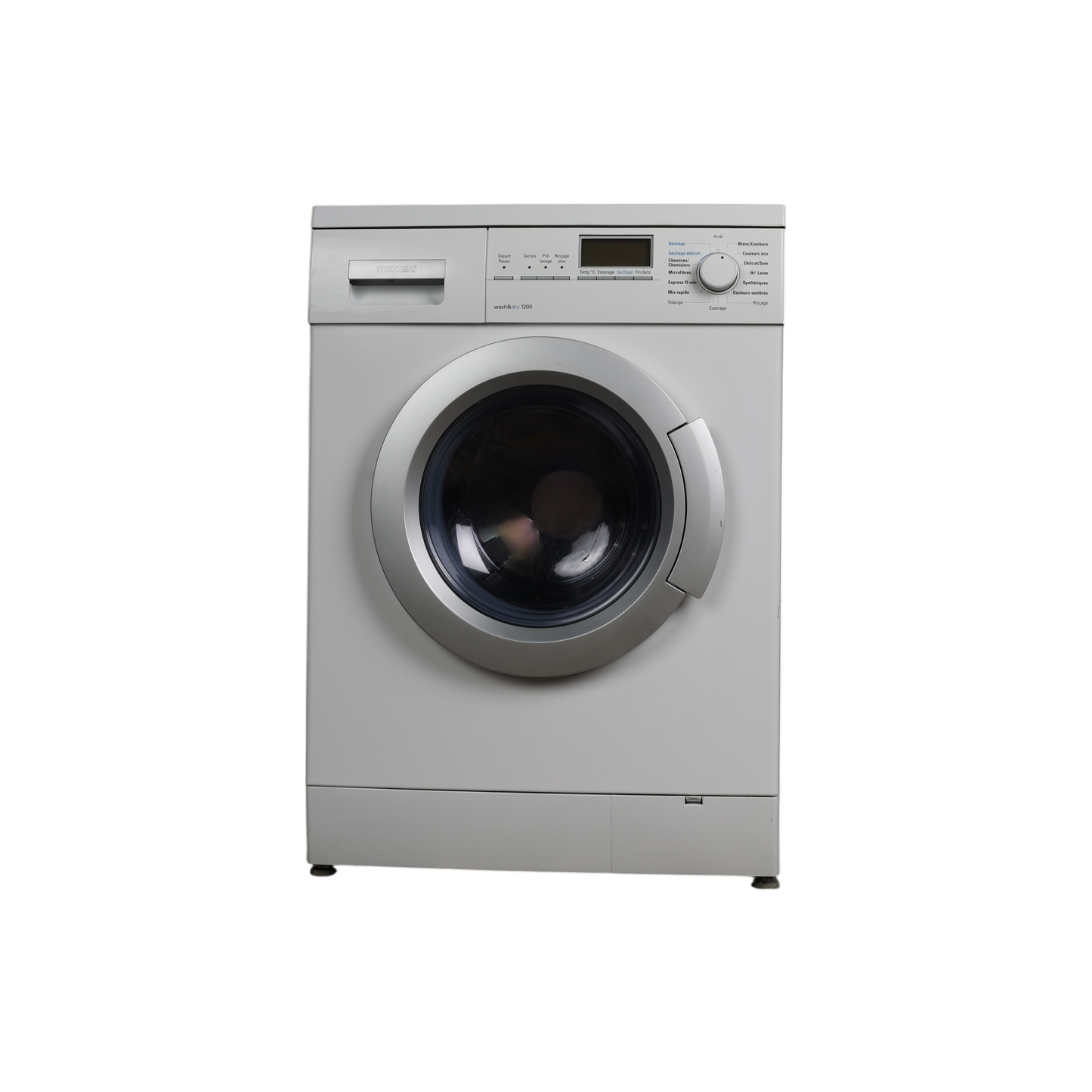 Lave-Linge Sechant 5 kg Reconditionné SIEMENS WD12D560FF : vue de face