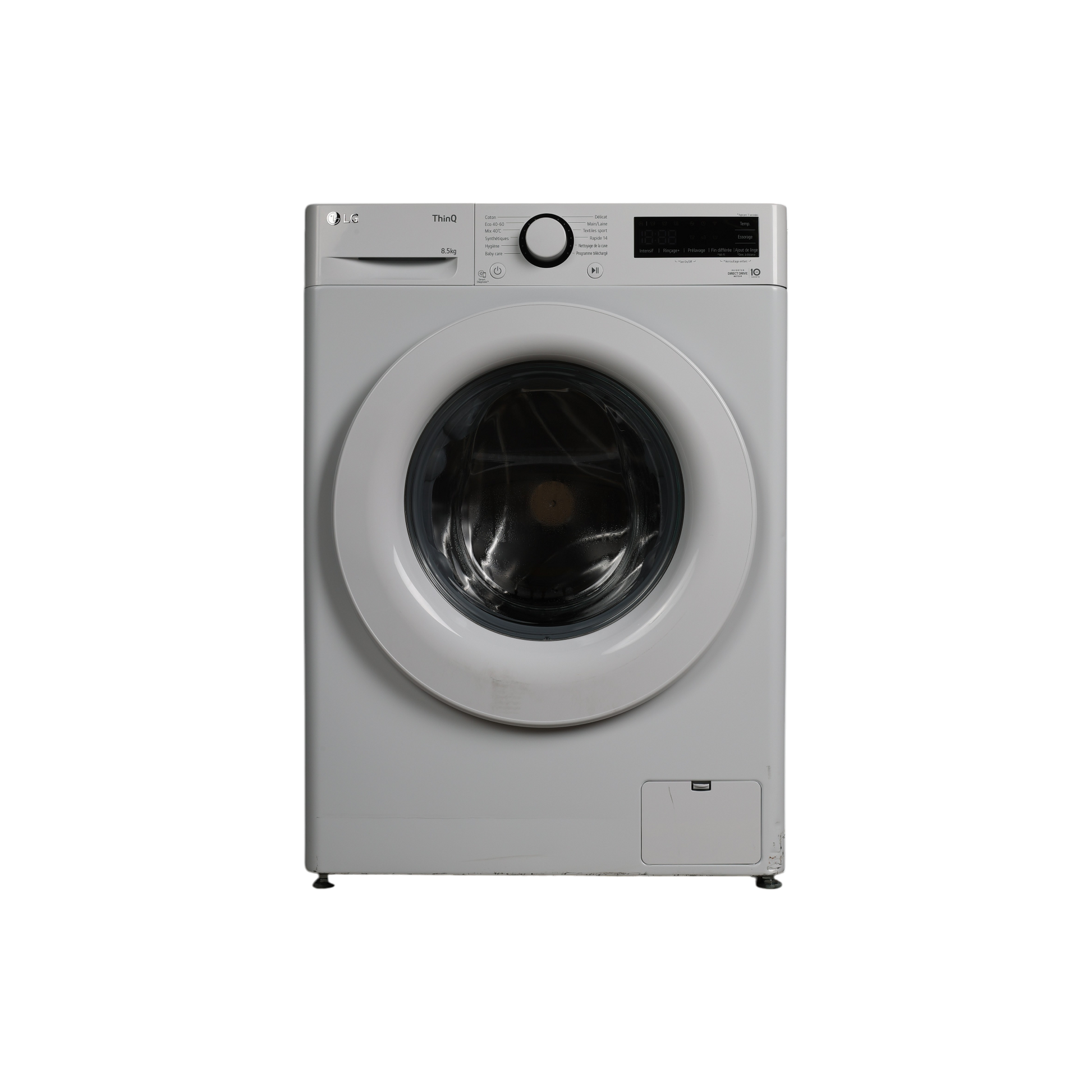 Lave-Linge Hublot 8.5 kg Reconditionné LG F82AV33WH : vue de face