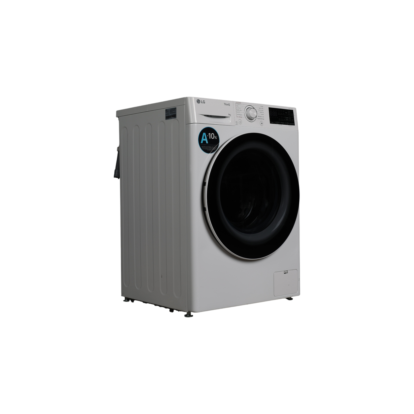 Lave-Linge Hublot 9 kg Reconditionné LG F94R30WHSA : vue du côté gauche