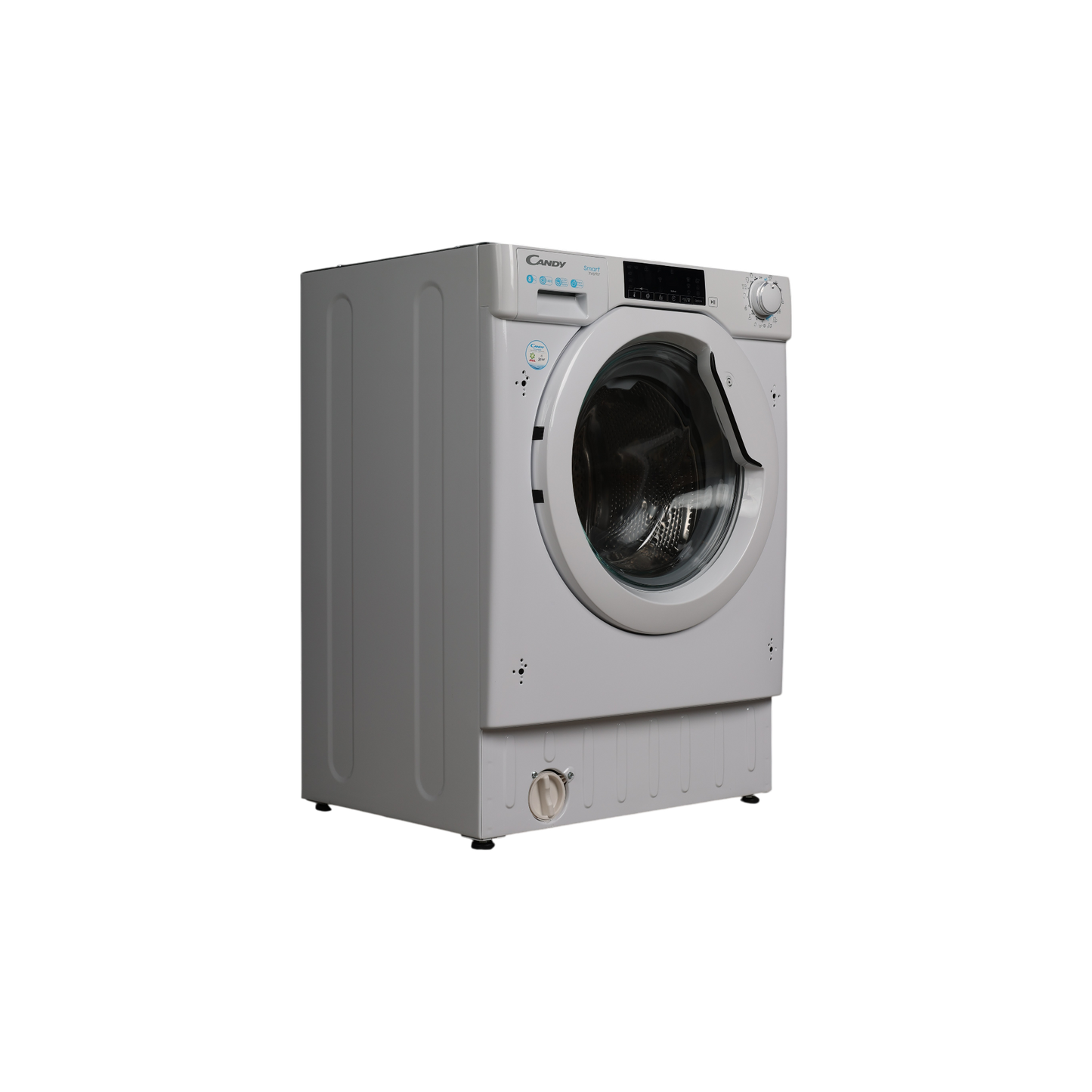 Lave-Linge Hublot 8 kg Reconditionné CANDY CBW48TWME-S : vue du côté gauche