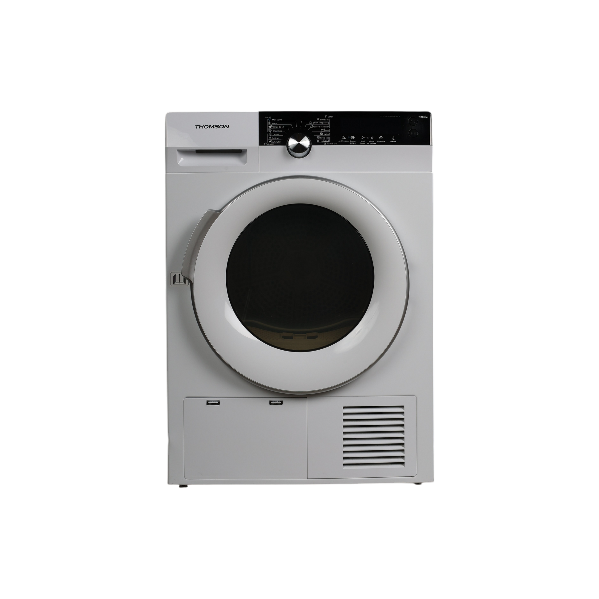 Seche-Linge Condensation 8 kg Reconditionné THOMSON THTD80WH : vue de face