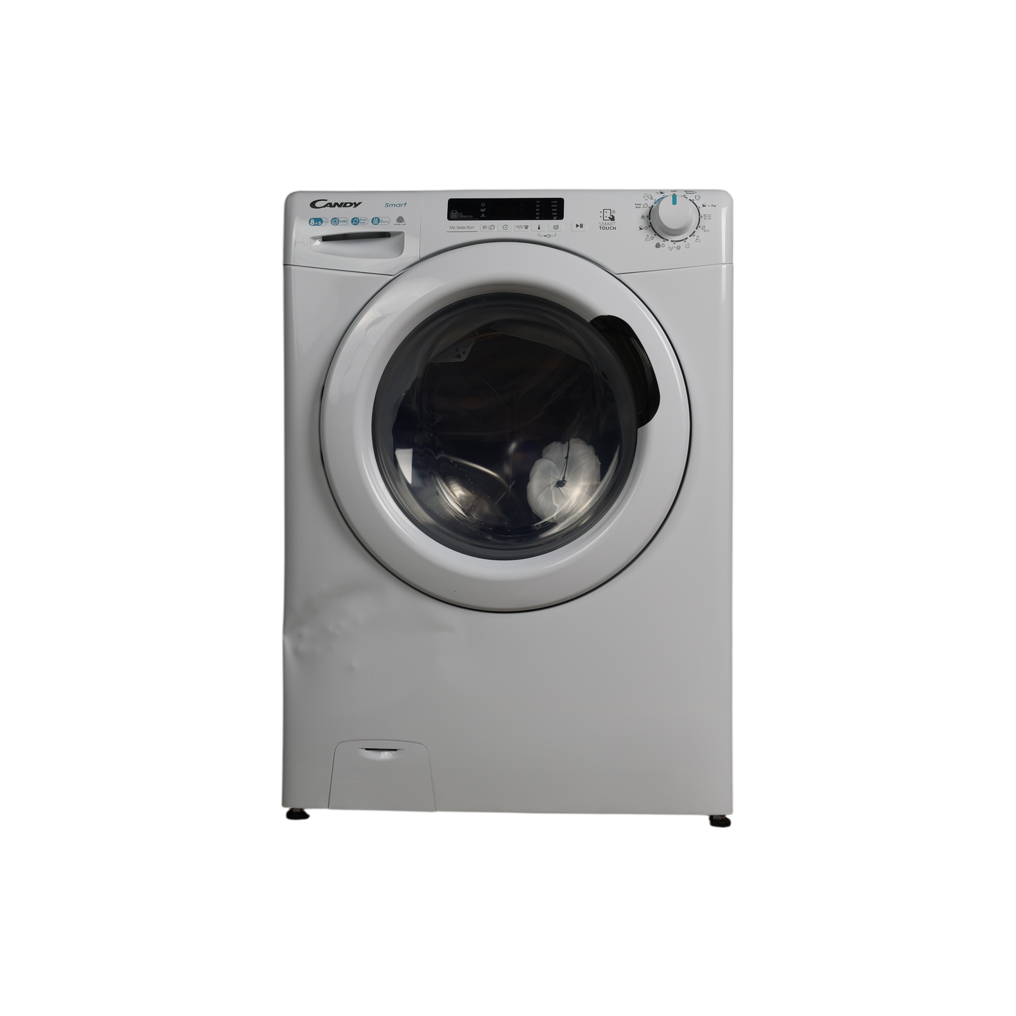 Lave-Linge Sechant 8 kg Reconditionné CANDY CSWS485TWMBE-47 : vue de face