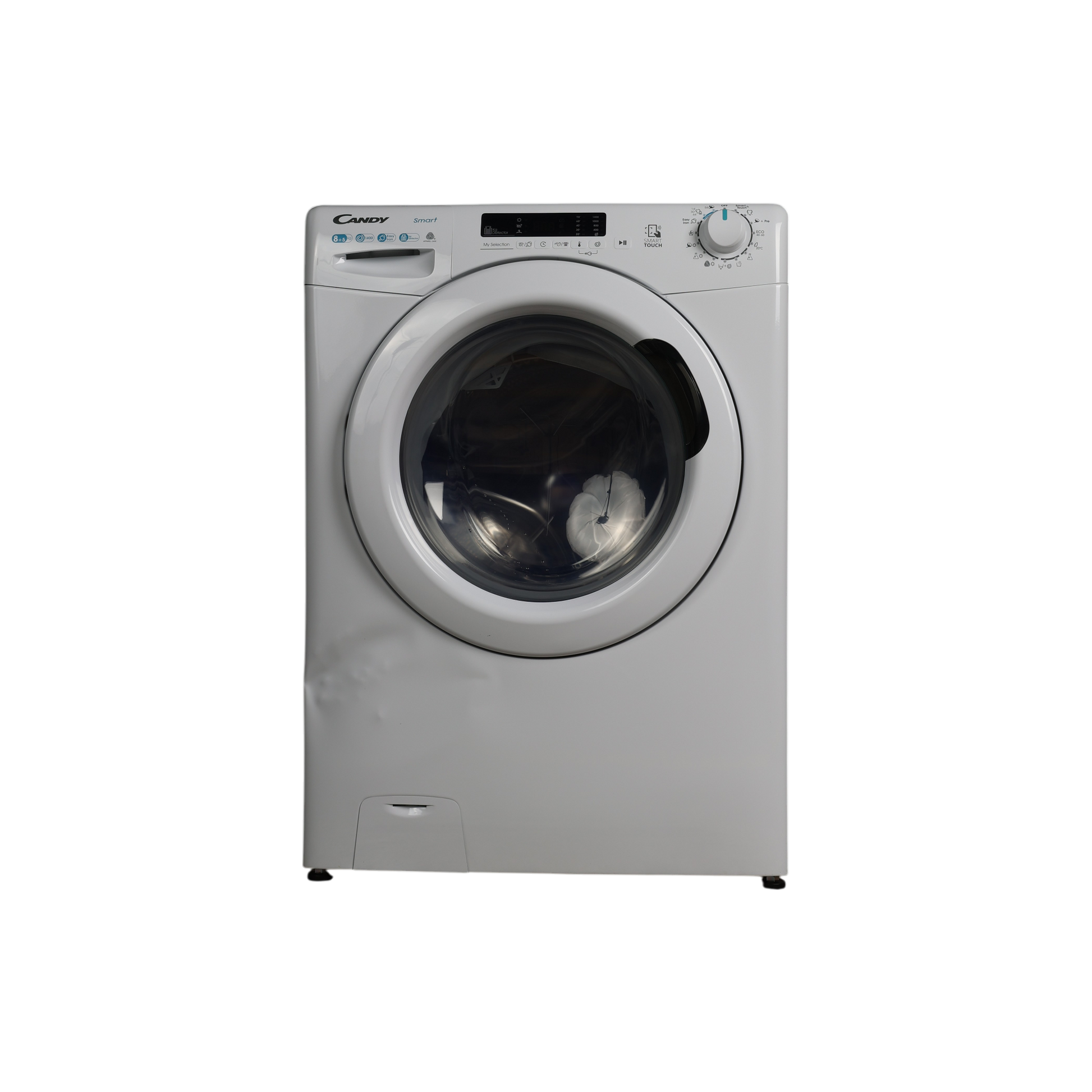 Lave-Linge Sechant 8 kg Reconditionné CANDY CSWS485TWMBE-47 : vue de face