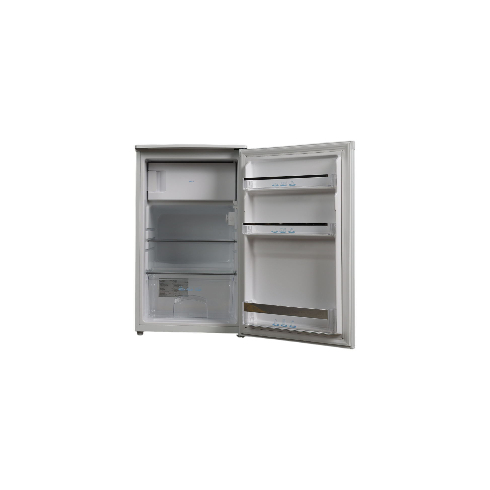 Réfrigérateur Compact 102 L Reconditionné MOULINEX MSTTR107WH : vue de l'intérieur