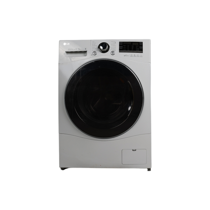 Lave-Linge Sechant 9 kg Reconditionné LG F96400WHR : vue de face