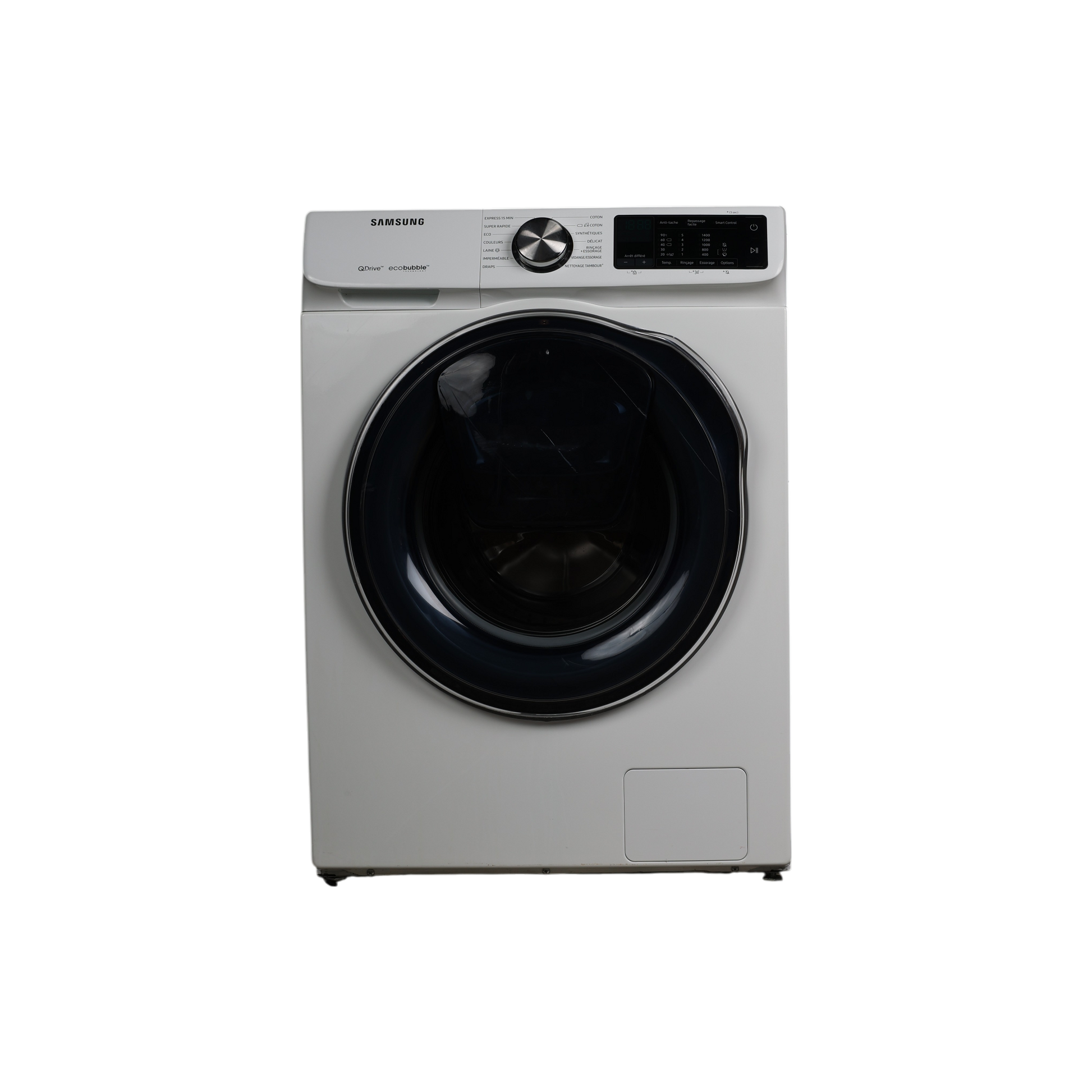 Lave-Linge Hublot 9 kg Reconditionné SAMSUNG WW90M645OPW : vue de face