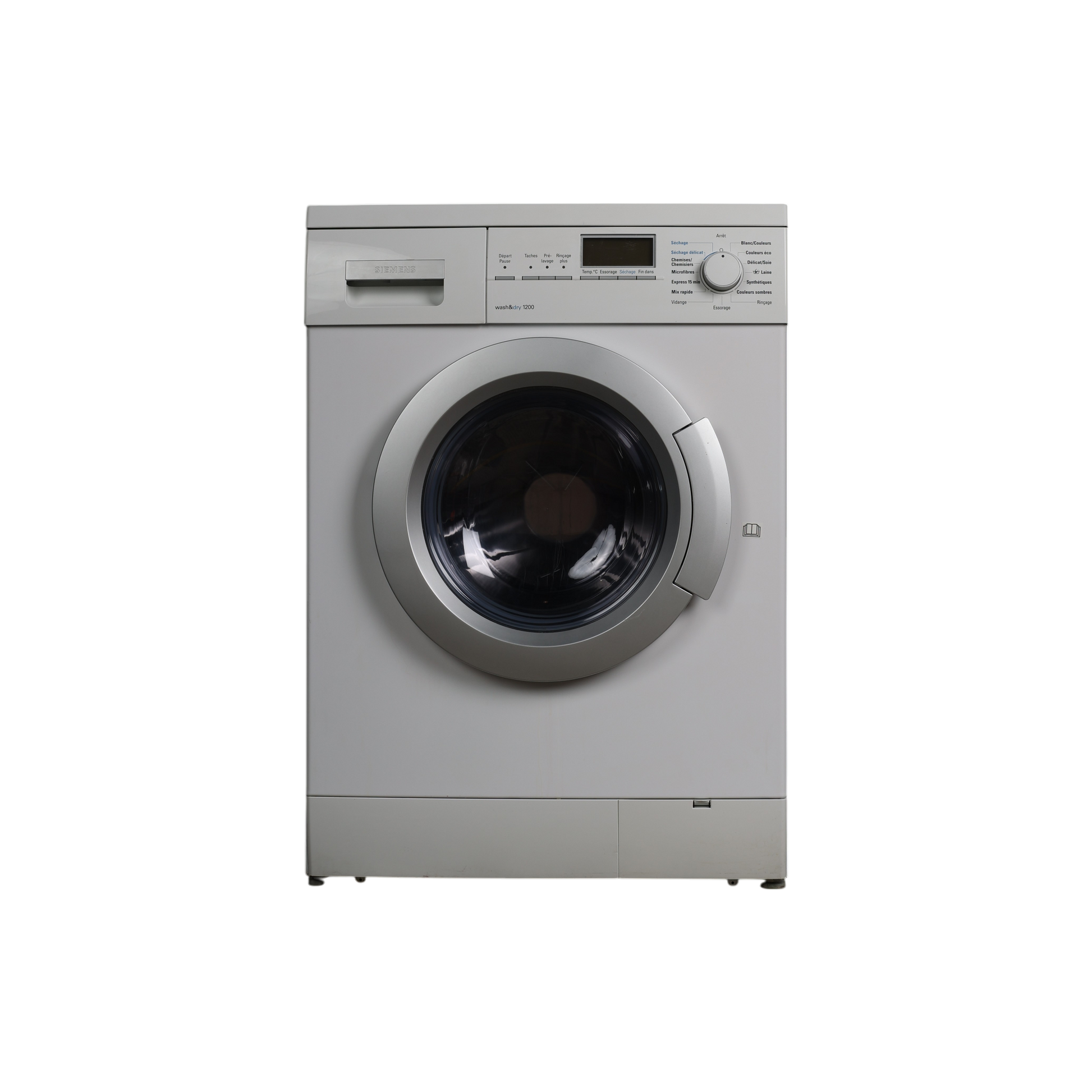 Lave-Linge Sechant 5 kg Reconditionné SIEMENS WD12D560FF : vue de face