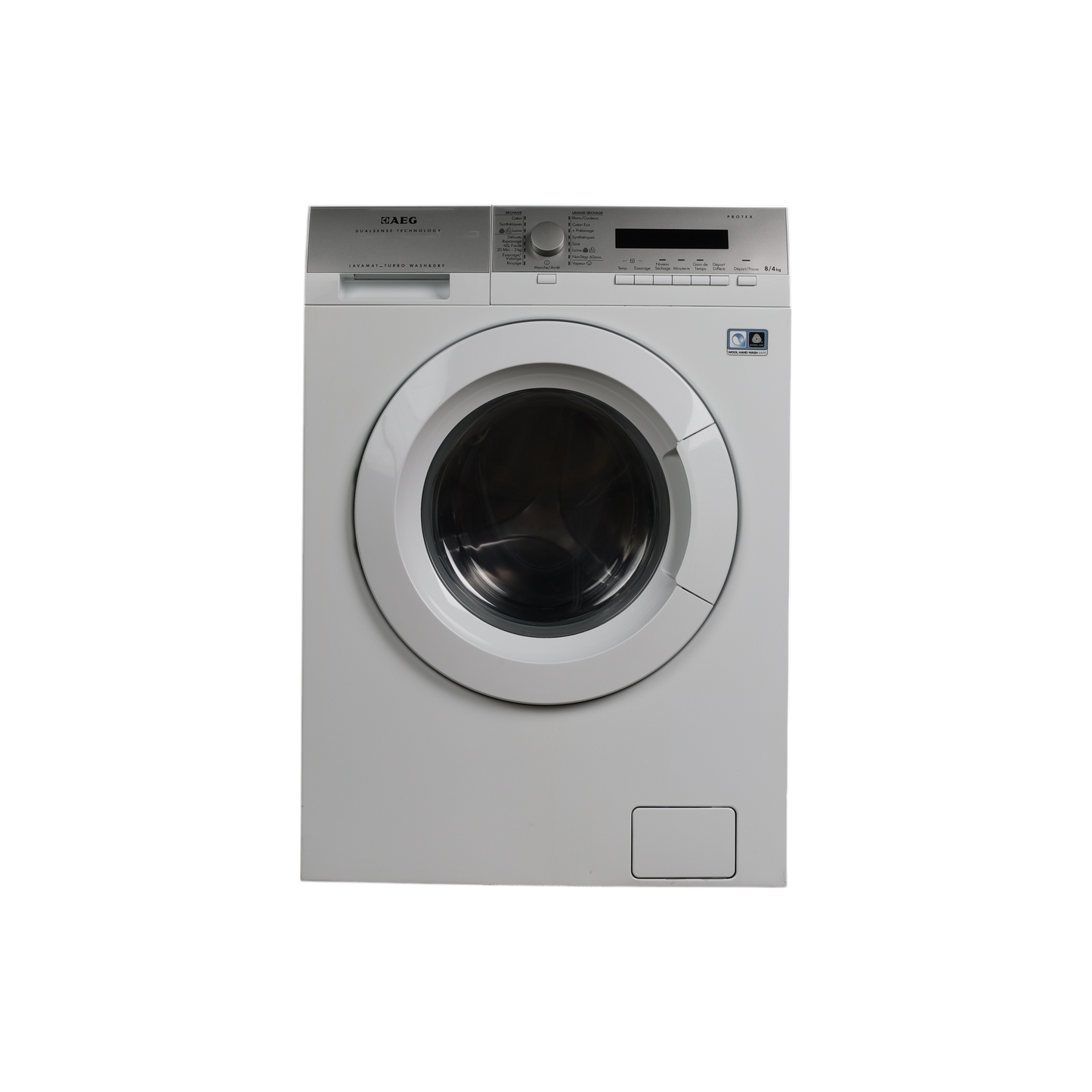 Lave-Linge Sechant 8 kg Reconditionné AEG L76680NWD : vue de face