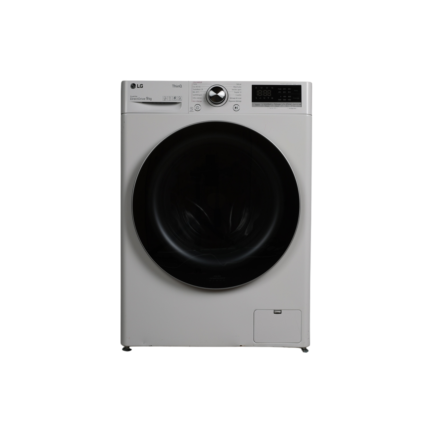 Lave-Linge Hublot 9 kg Reconditionné LG F94V71WHST : vue de face