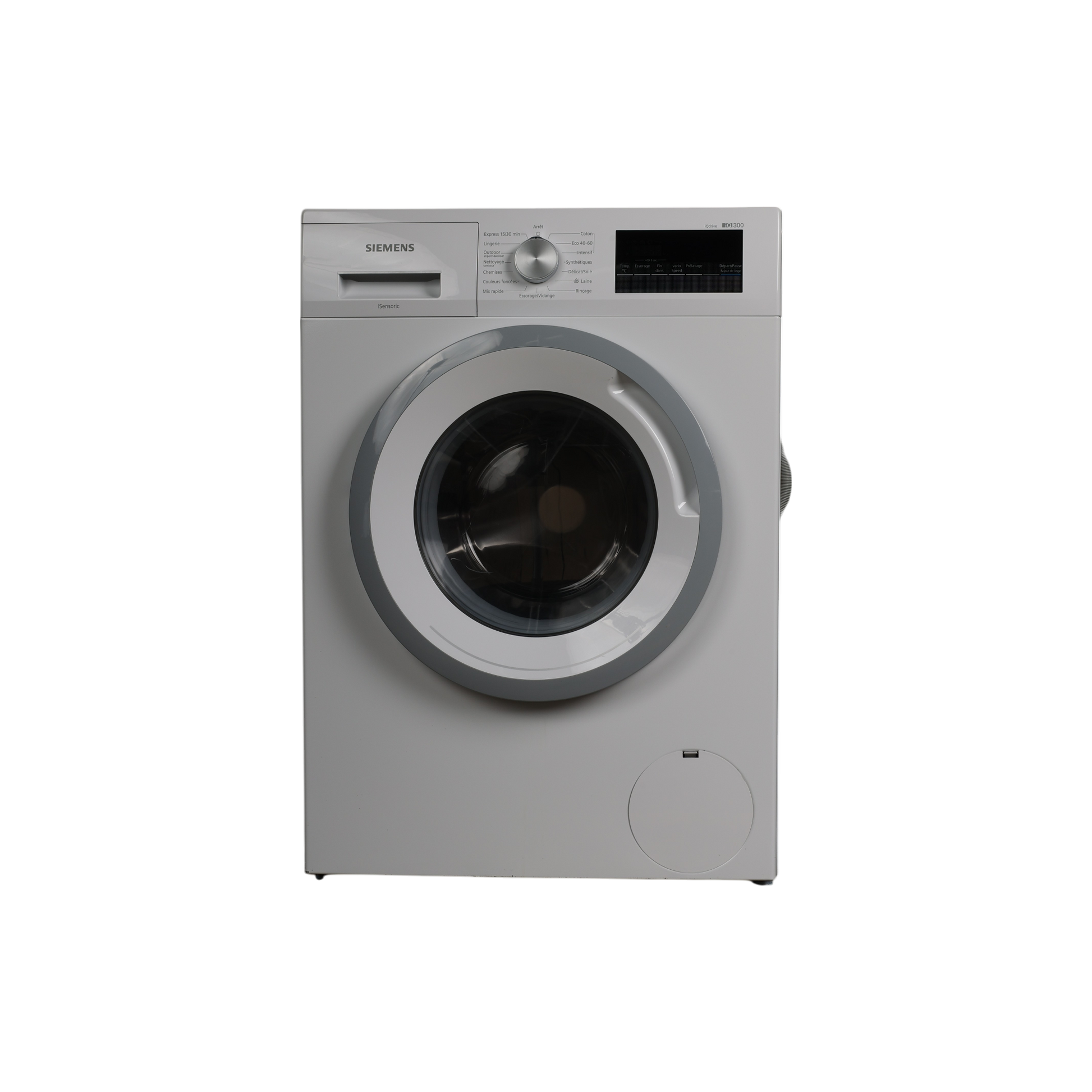 Lave-Linge Hublot 8 kg Reconditionné SIEMENS WM12N108FF : vue de face