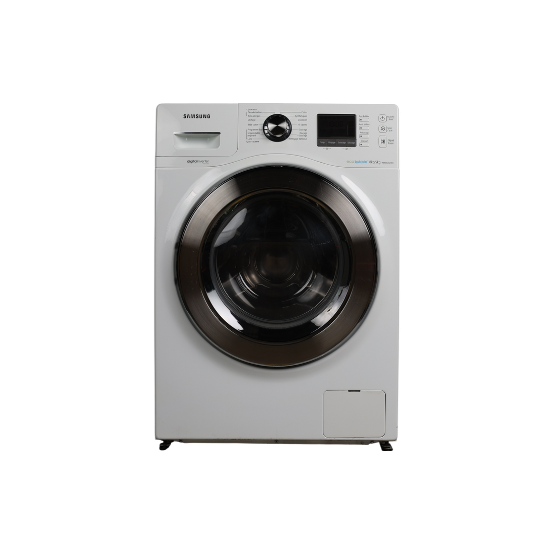 Lave-Linge Sechant 8 kg Reconditionné SAMSUNG WD806U4SAWQ : vue de face