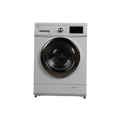 Lave-Linge Sechant 8 kg Reconditionné LG F854M22WR : vue de face