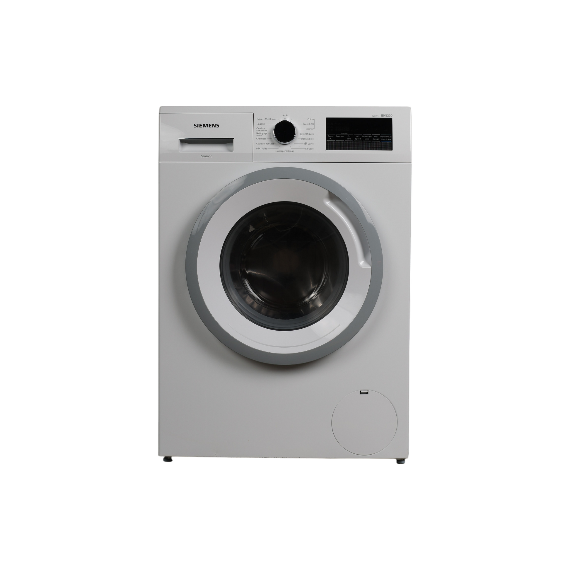 Lave-Linge Hublot 7 kg Reconditionné SIEMENS WM14N207FF : vue de face