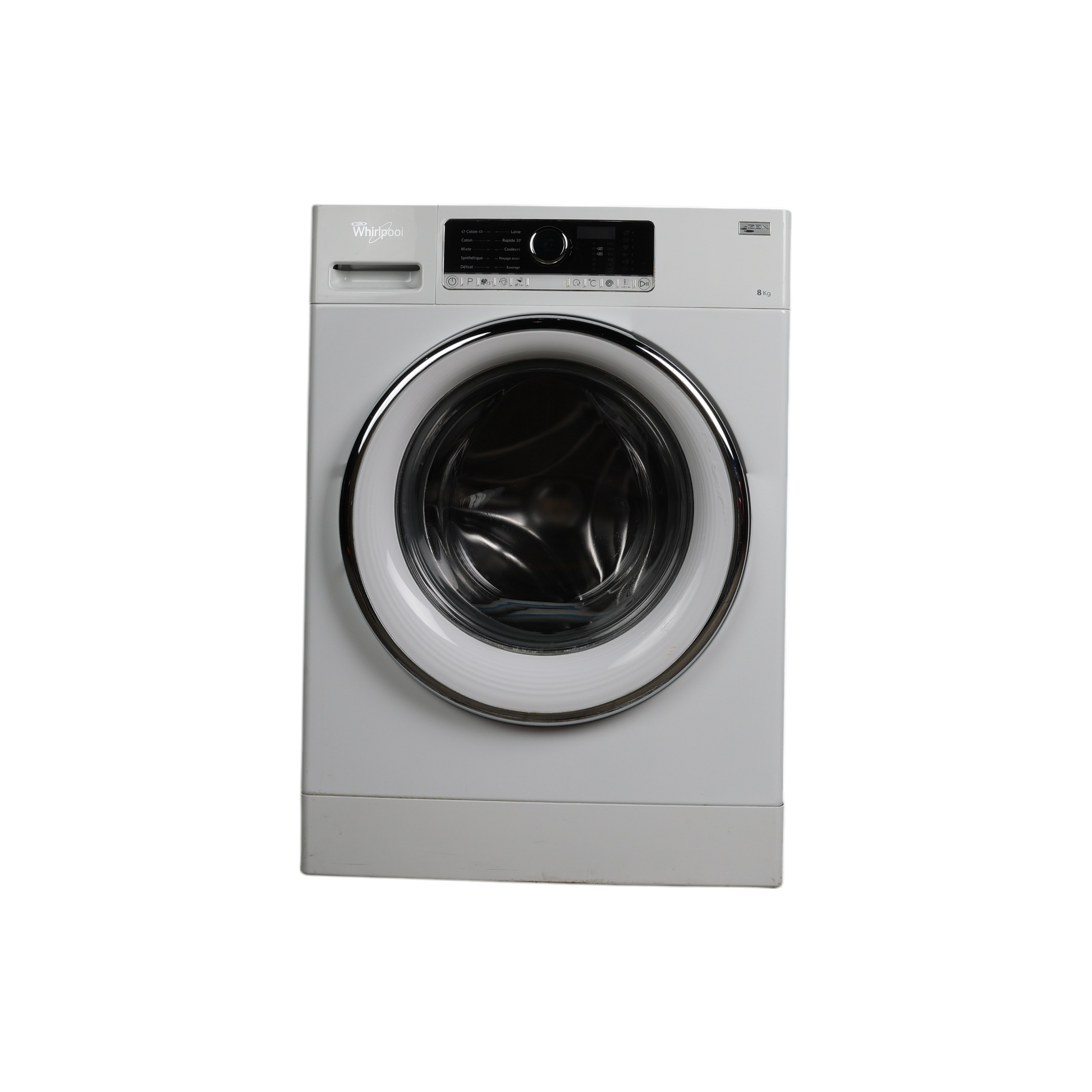 Lave-Linge Hublot 8 kg Reconditionné WHIRLPOOL FSCR80421 : vue de face