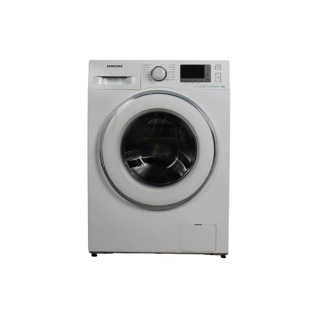 Lave-Linge Hublot 7 kg Reconditionné SAMSUNG WF70F5E5W4W : vue de face