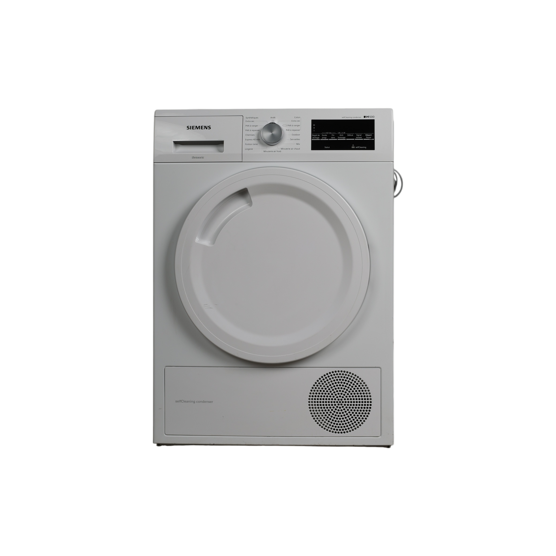 Seche-Linge Pompe À Chaleur 8 kg Reconditionné SIEMENS WT45W408FF : vue de face