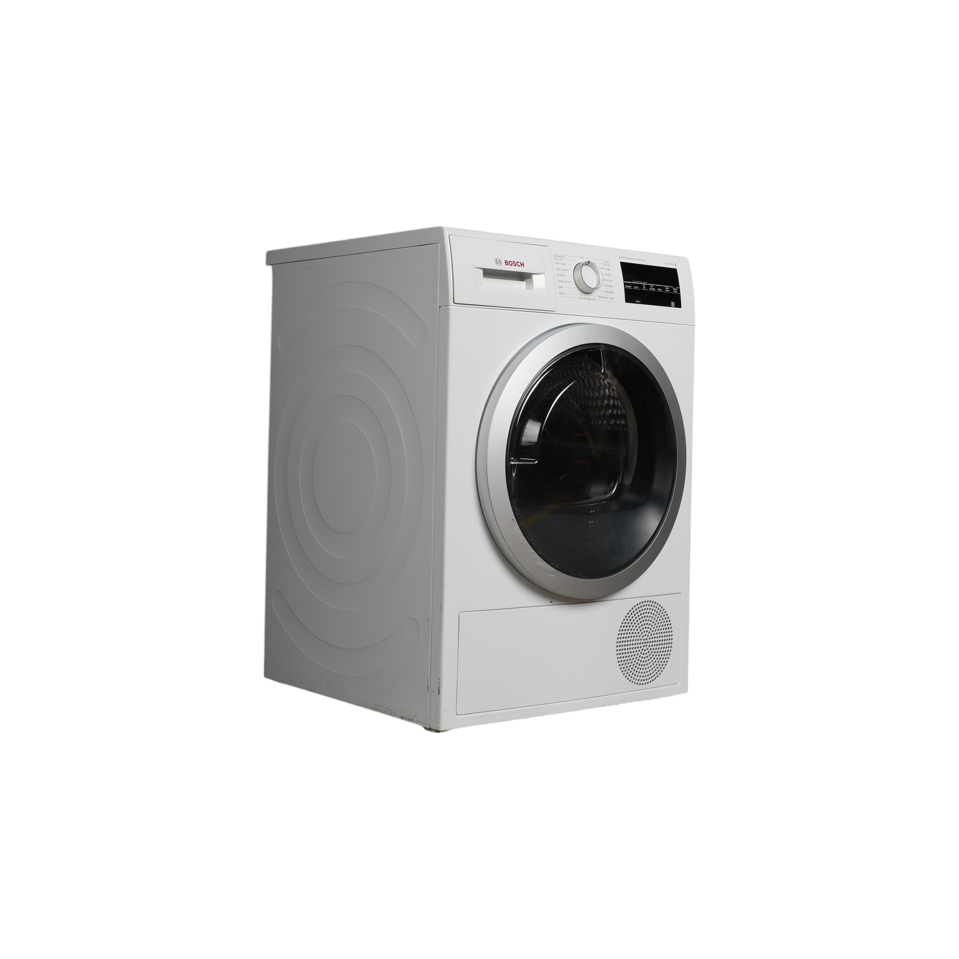 Seche-Linge Pompe À Chaleur 9 kg Reconditionné BOSCH WTW87499FF : vue du côté gauche
