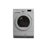 Seche-Linge Condensation 8 kg Reconditionné ELECTROLUX EW6C4853SC : vue de face