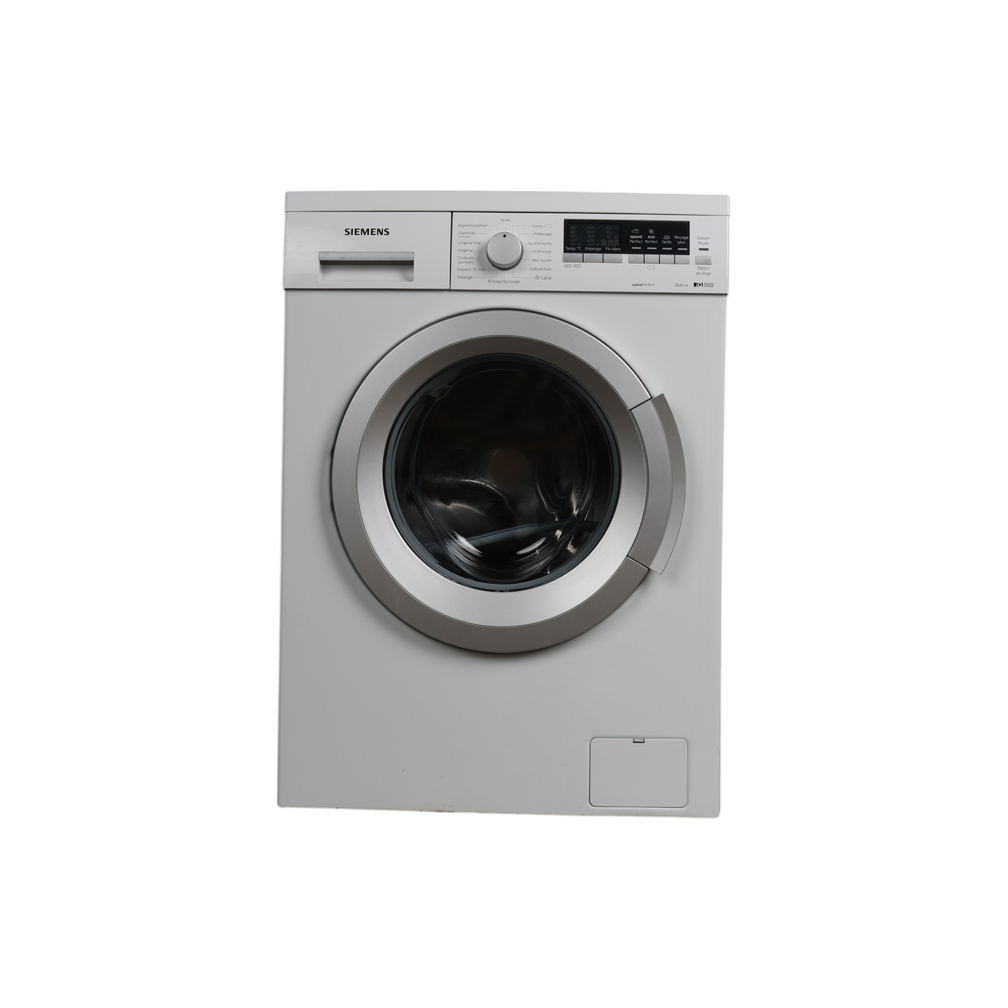 Lave-Linge Hublot 8 kg Reconditionné SIEMENS WM14Q472FF : vue de face