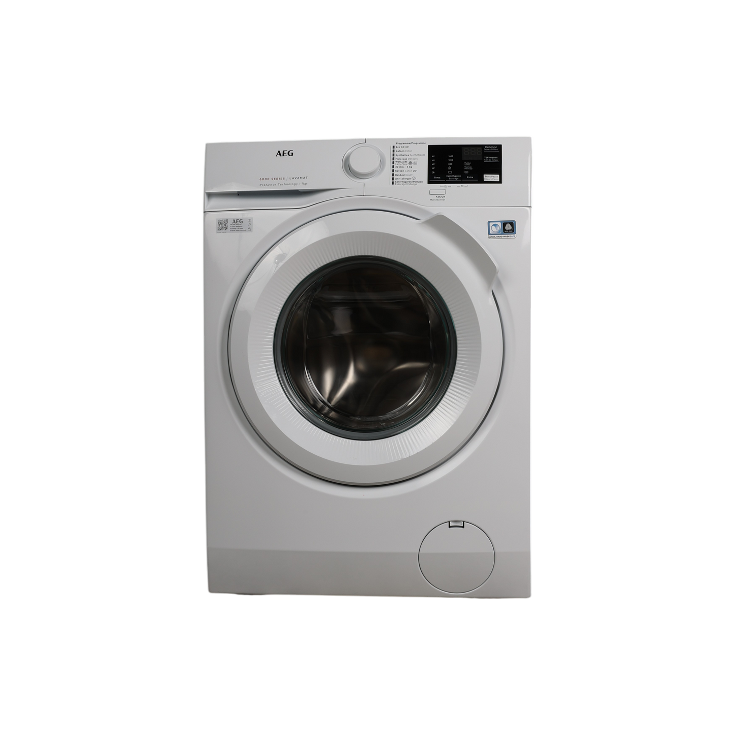 Lave-Linge Hublot 7 kg Reconditionné AEG LF62R74KR : vue de face