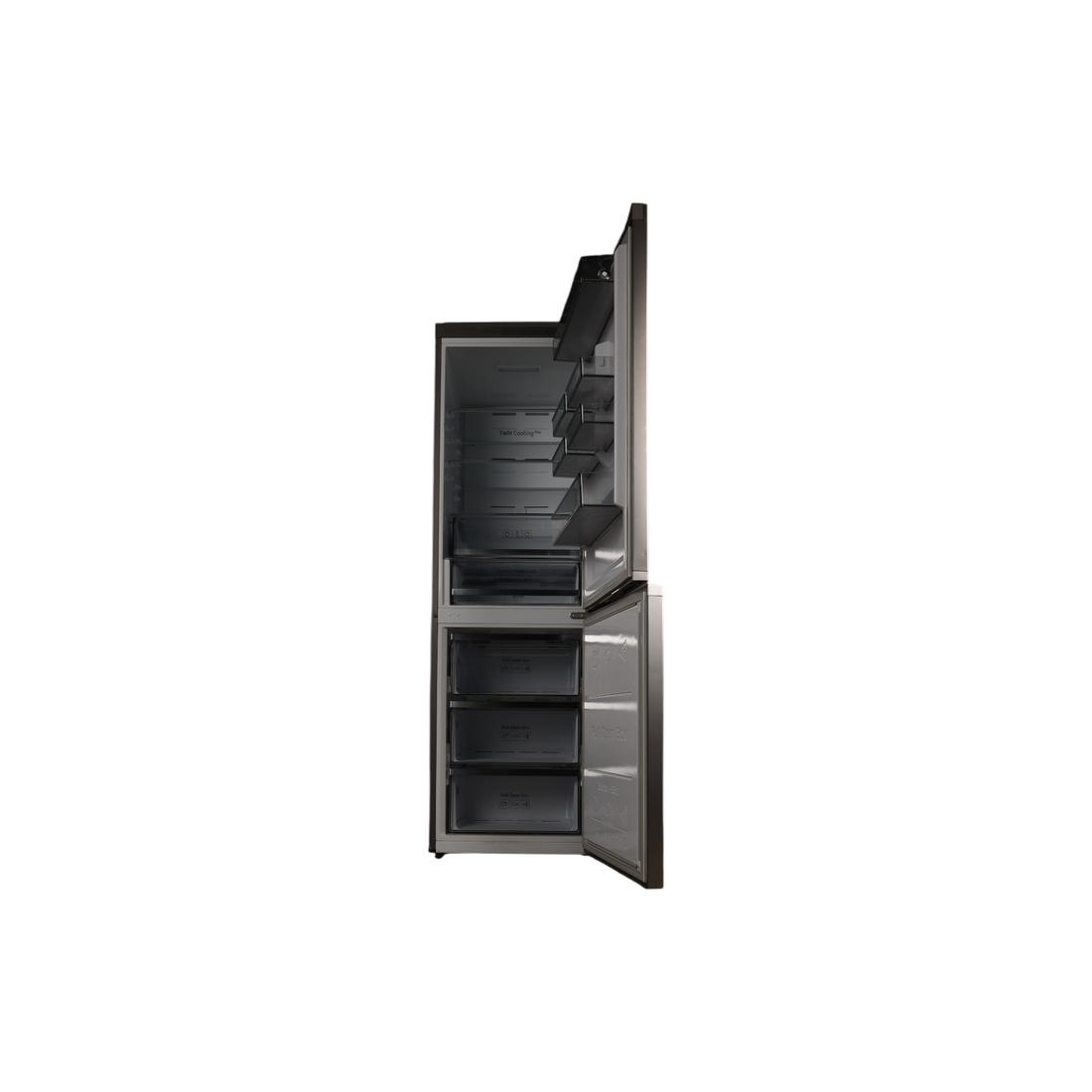 Réfrigérateur Avec Congélateur 332 L Reconditionné SAMSUNG RB33R8717S9 : vue de l'intérieur