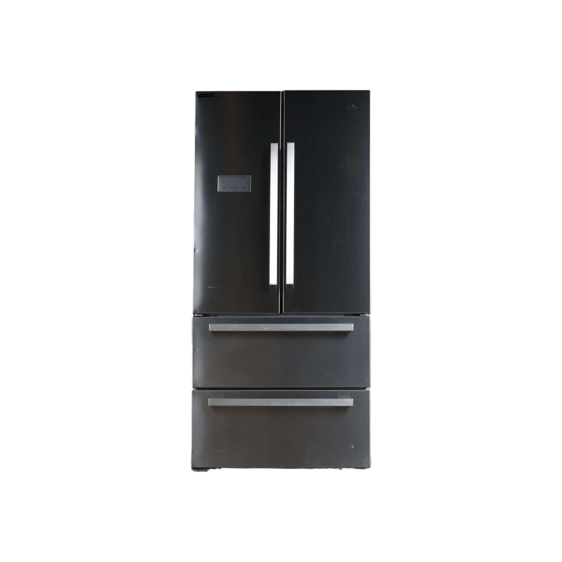 Réfrigérateur Multi-Portes 539 L Reconditionné BEKO GNE60522X : vue de face