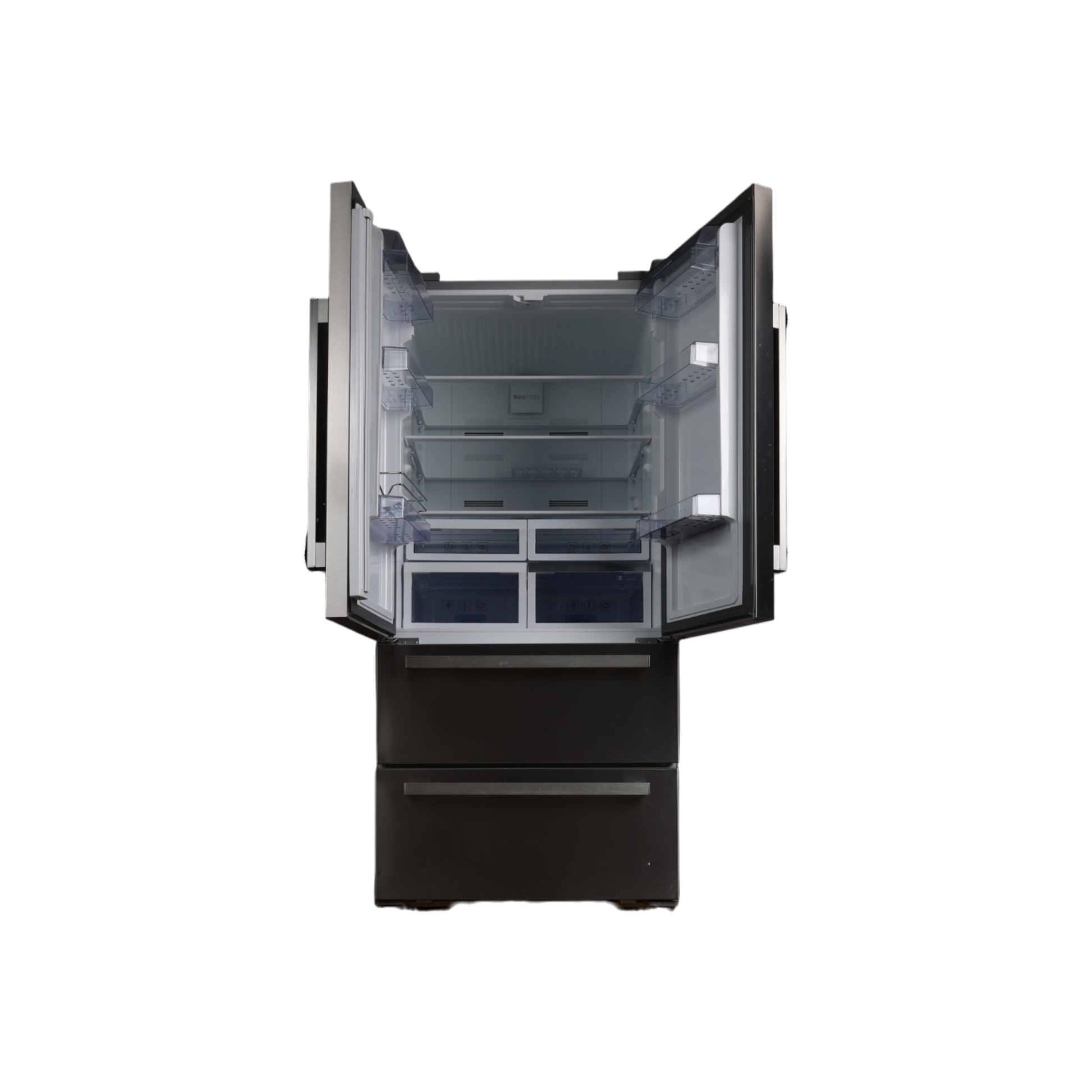 Réfrigérateur Multi-Portes 539 L Reconditionné BEKO GNE60522X : vue de l'intérieur