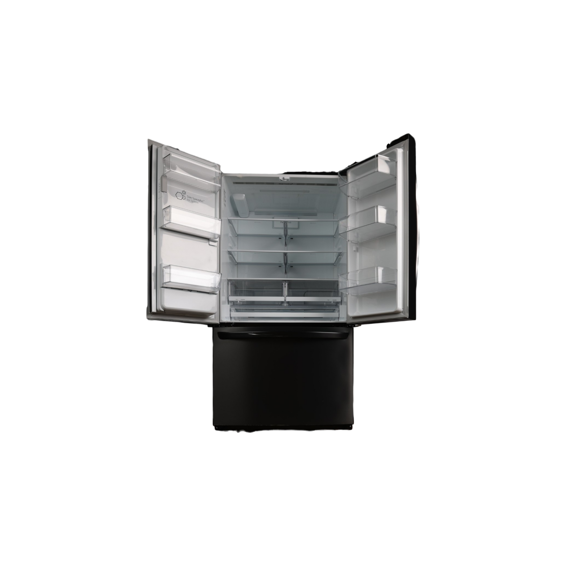 Réfrigérateur Multi-Portes 616 L Reconditionné LG GML8031MT : vue de l'intérieur