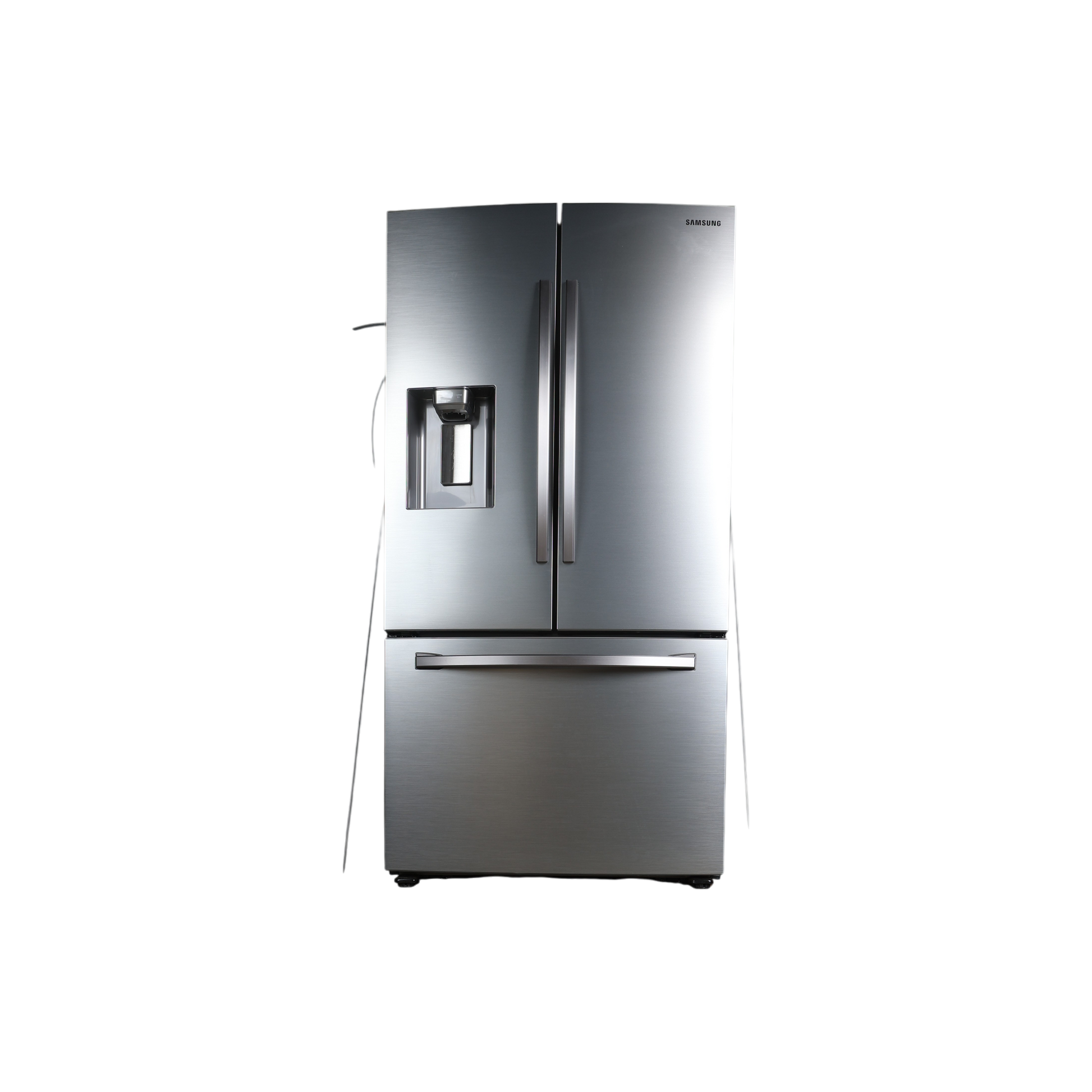 Réfrigérateur Multi-Portes 630 L Reconditionné SAMSUNG RF23R62E3S9 : vue de face