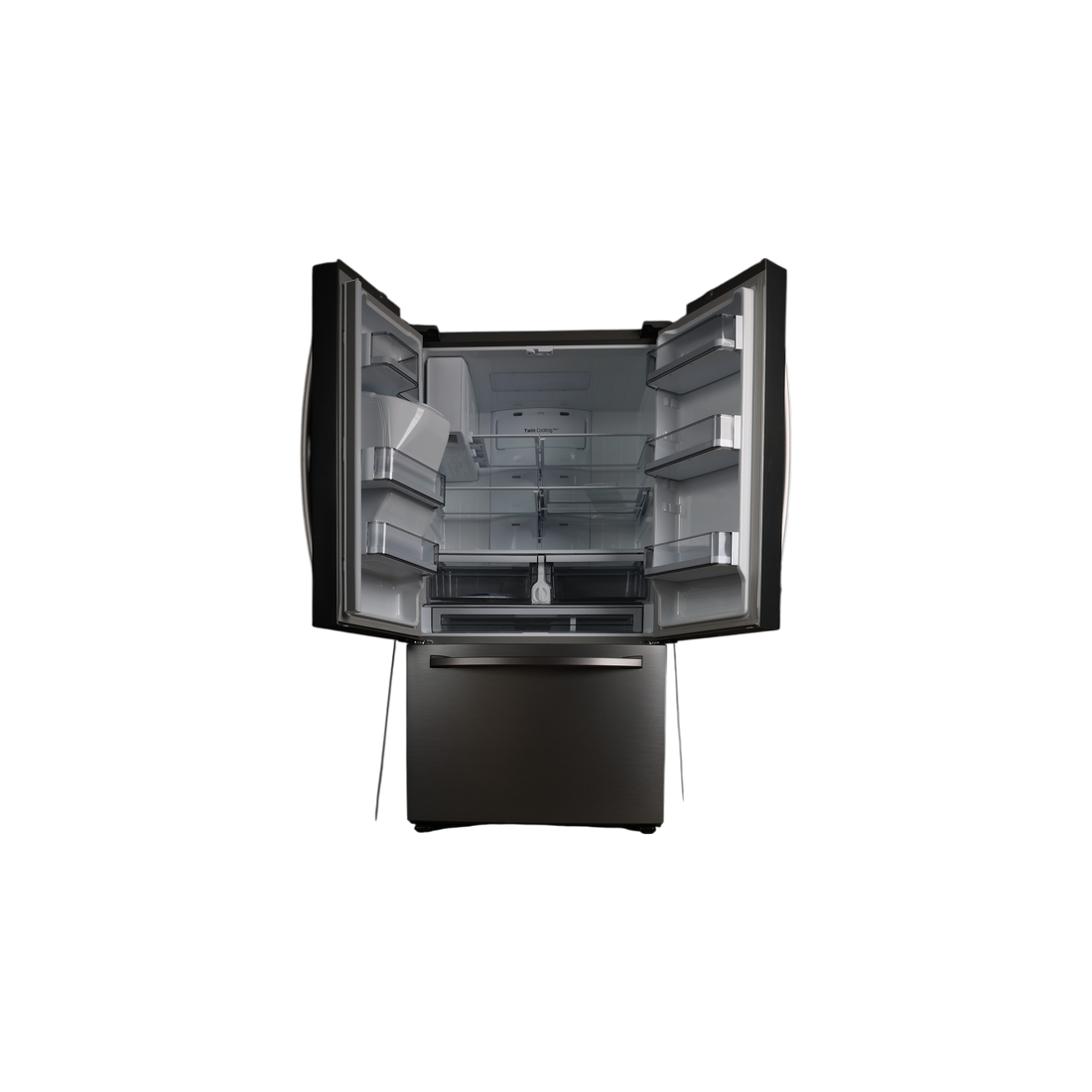 Réfrigérateur Multi-Portes 630 L Reconditionné SAMSUNG RF23R62E3S9 : vue de l'intérieur