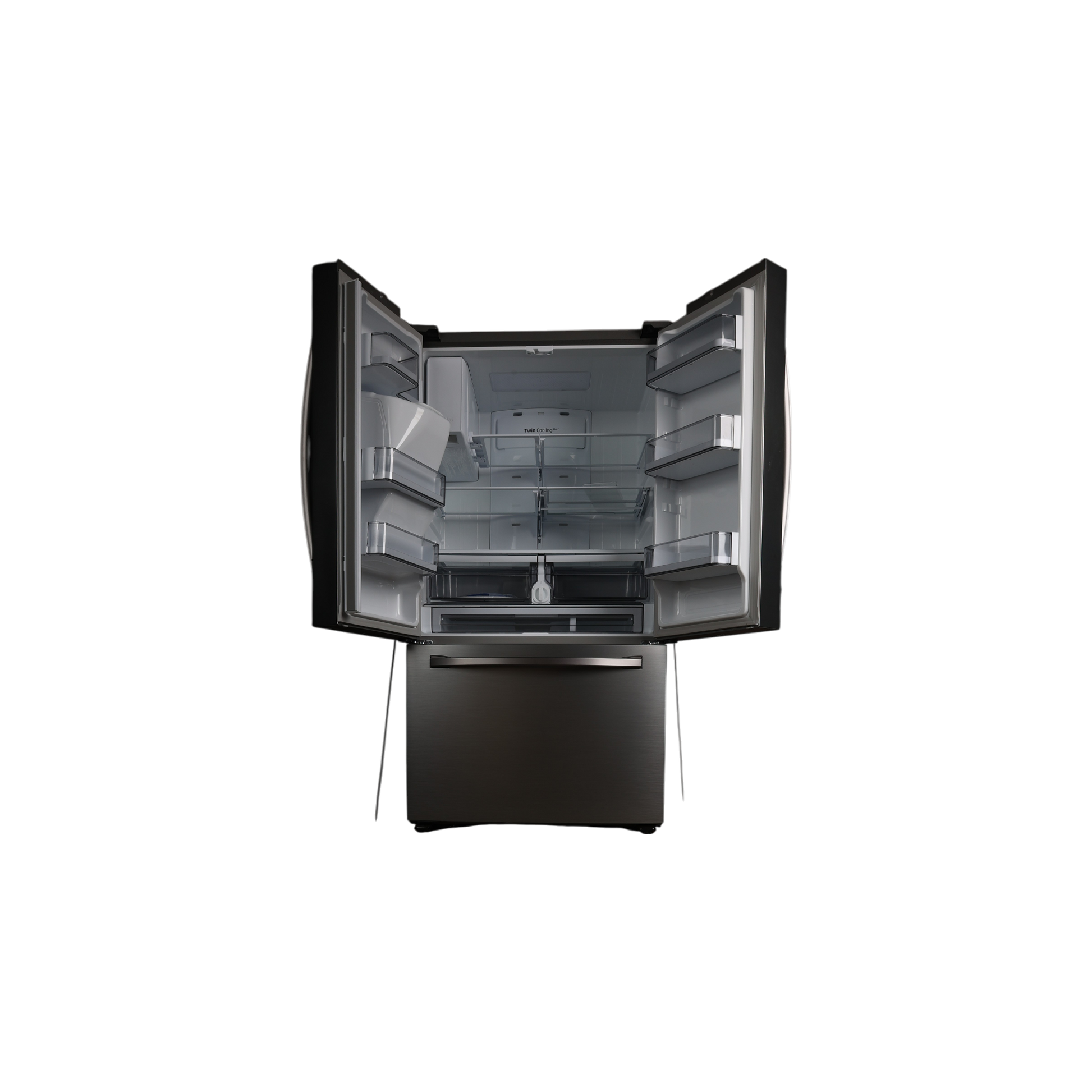 Réfrigérateur Multi-Portes 630 L Reconditionné SAMSUNG RF23R62E3S9 : vue de l'intérieur