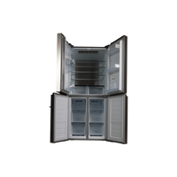 Réfrigérateur Multi-Portes 454 L Reconditionné HISENSE RQ563N4SWI1 : vue de l'intérieur