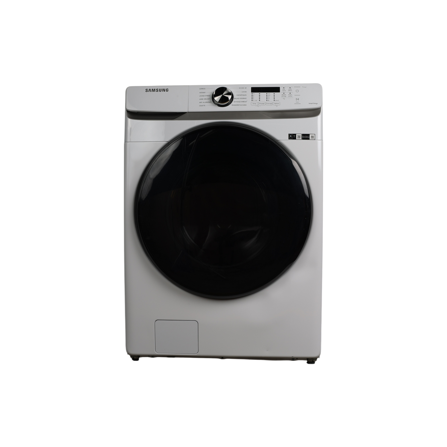 Lave-Linge Hublot 18 kg Reconditionné SAMSUNG WF18T8000GW : vue de face