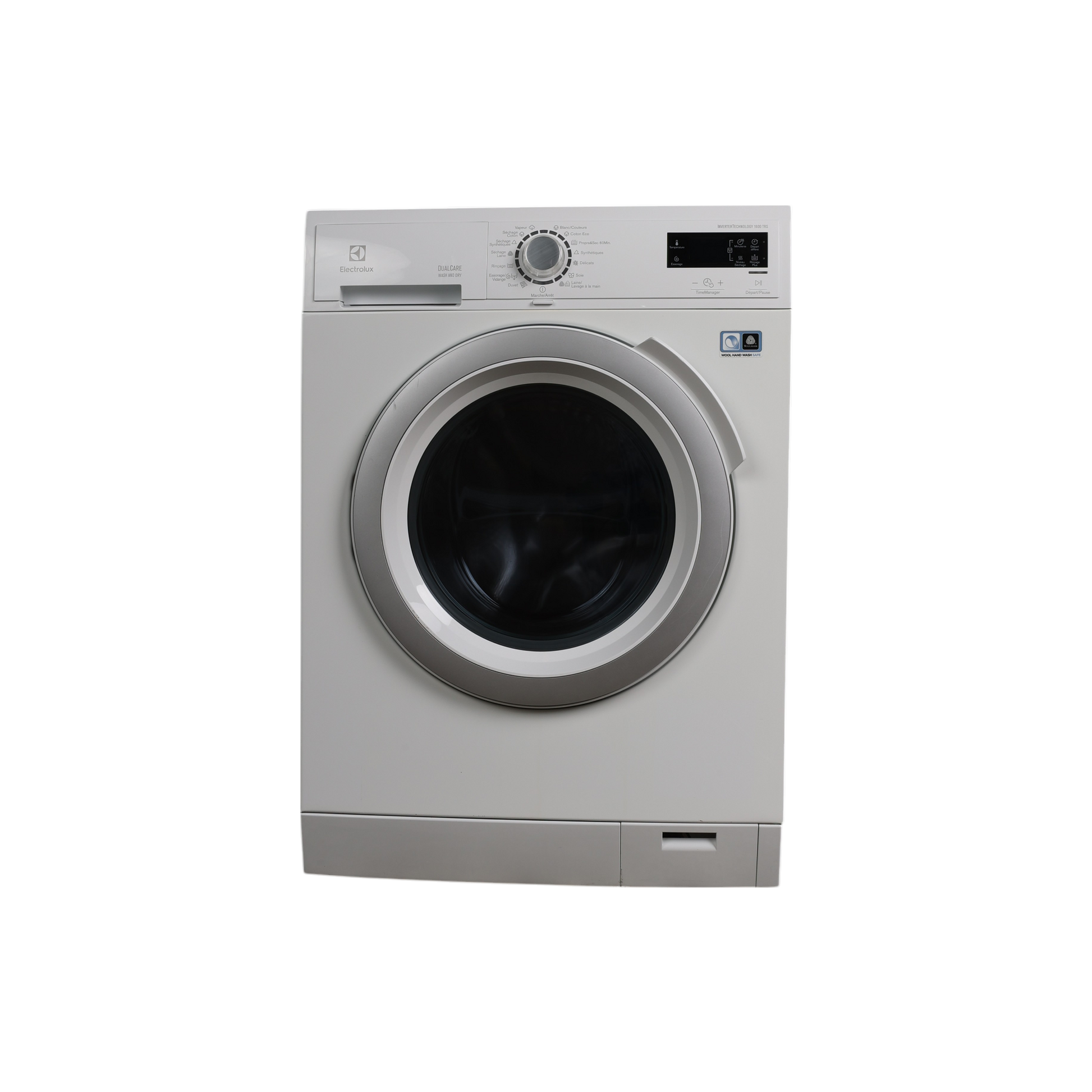 Lave-Linge Sechant 8 kg Reconditionné ELECTROLUX EWW1687SWD : vue de face