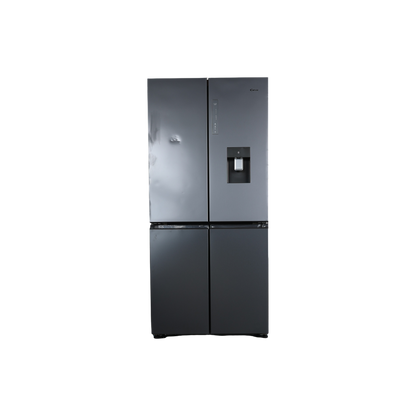 Réfrigérateur Multi-Portes 463 L Reconditionné CANDY CFQQ5T817EWPS : vue de face