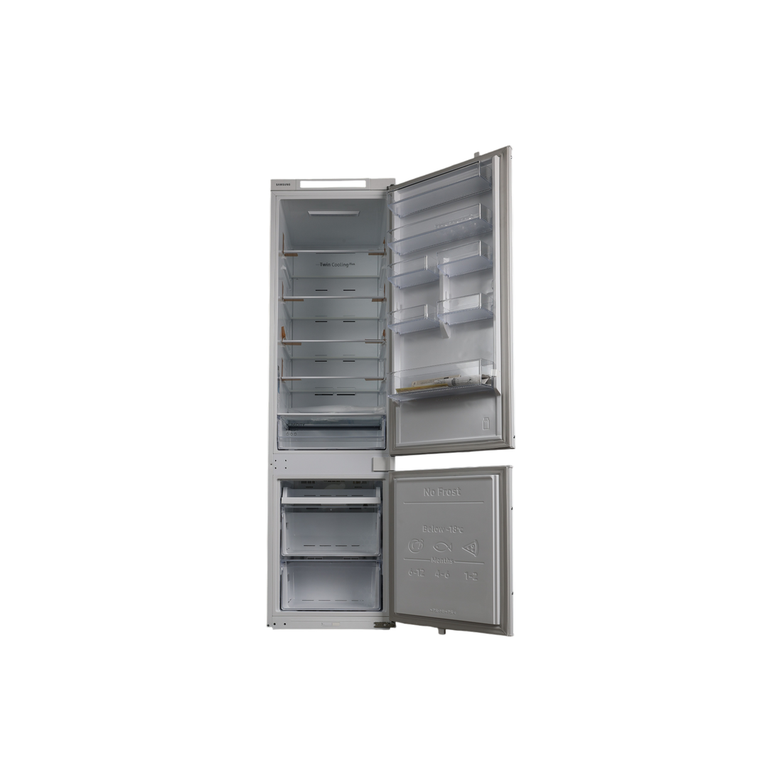Réfrigérateur Encastrable 298 L Reconditionné SAMSUNG BRB30600FWW : vue de l'intérieur