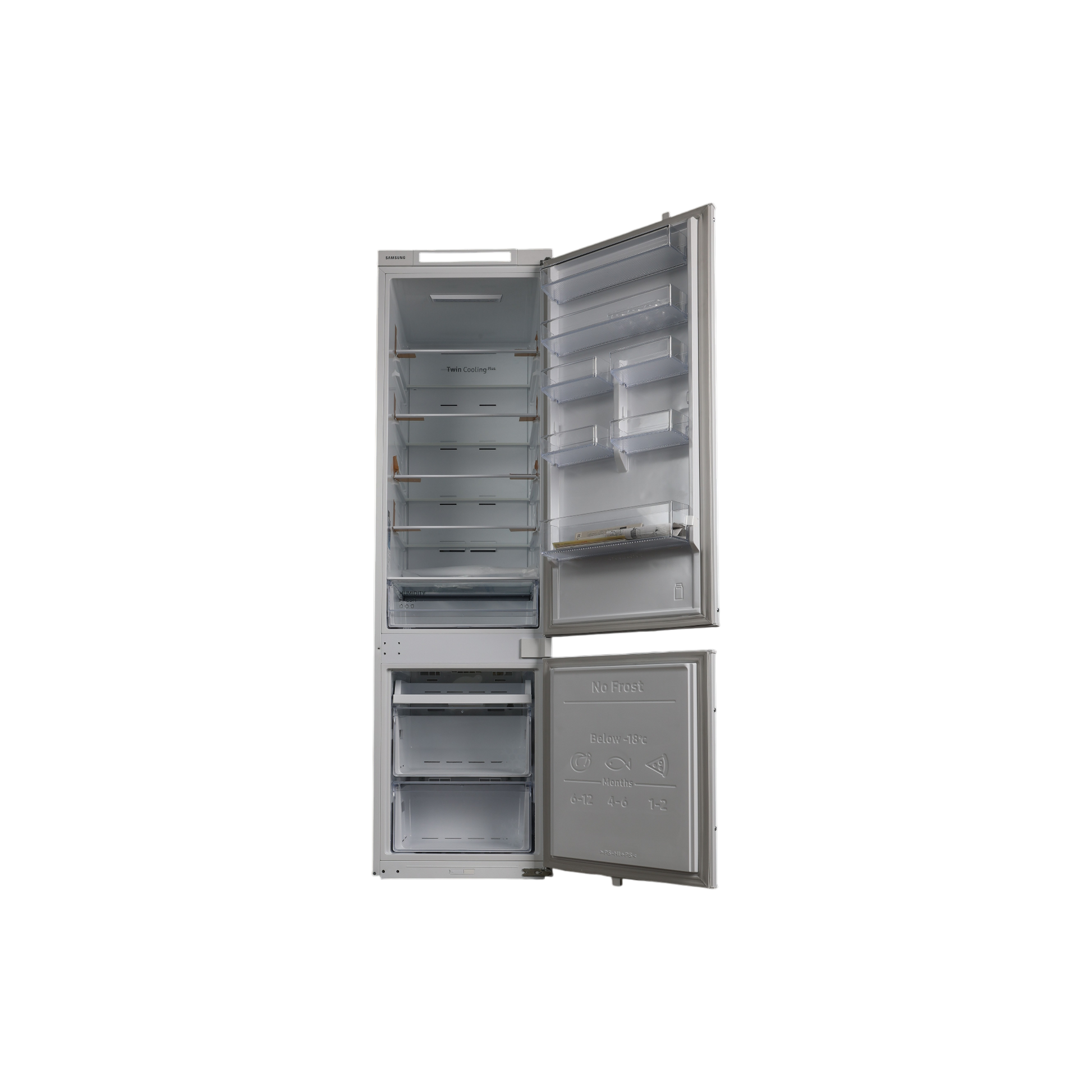 Réfrigérateur Encastrable 298 L Reconditionné SAMSUNG BRB30600FWW : vue de l'intérieur